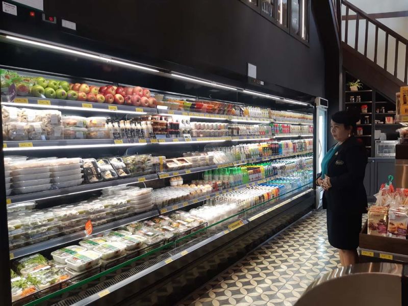 มุมอาหารเพื่อสุขภาพพร้อมรับประทาน

