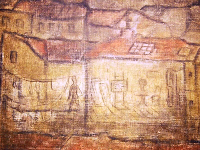 Under the Roof of Paris detail 3