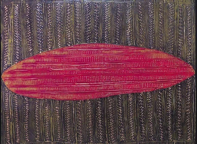 ศิลปิน ศ.อิทธิพล ตั้งโฉลก ผลงาน “พืช”