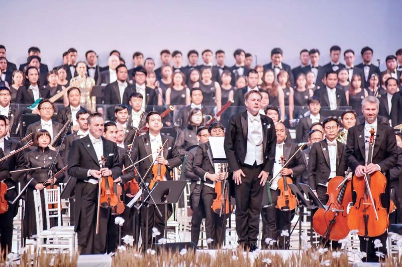ส่วนหนึ่งของการแสดงคอนเสิร์ต Four Royal Orchestral Suites for His Majesty King Rama X
