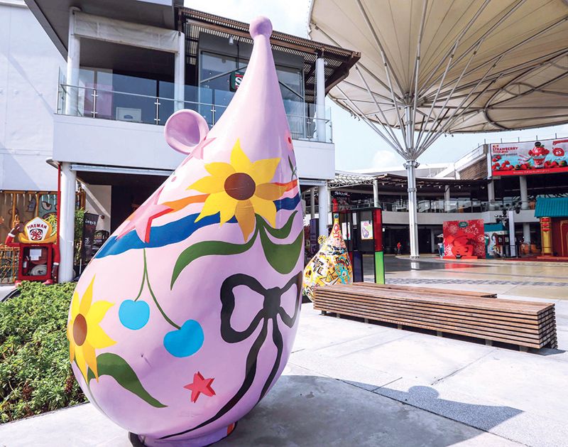 ประติมากรรมหนู โดย ลันมิตา พานสุวรรณ หรือ Fridadaugh