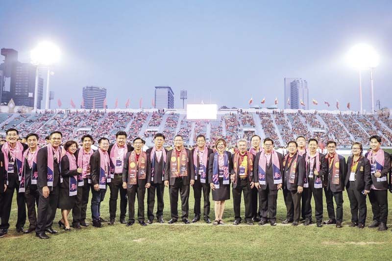 ความรัก ความสามัคคี ของสองสถาบัน