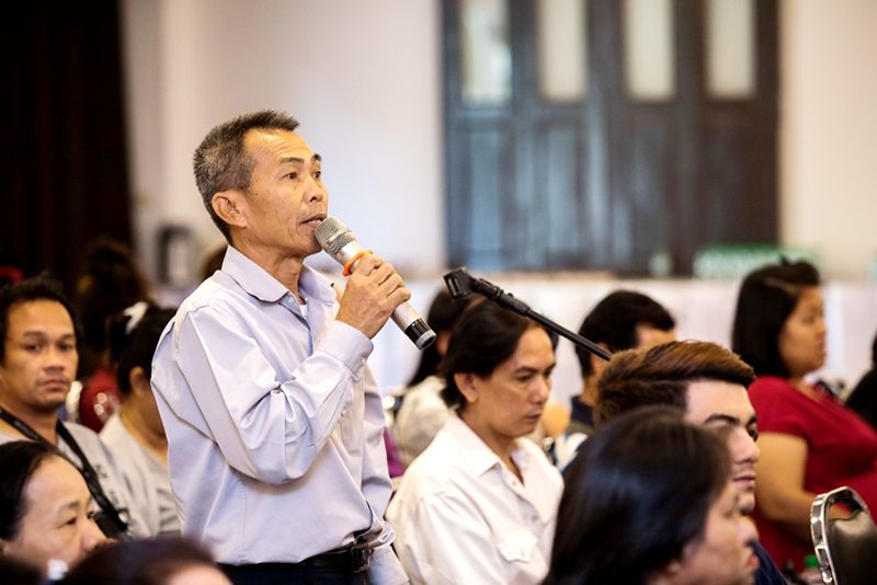 ผู้ปกครองร่วมฟังข้อมูลหลักสูตรการศึกษา BTEC  พร้อมแลกเปลี่ยนความคิดเห็น