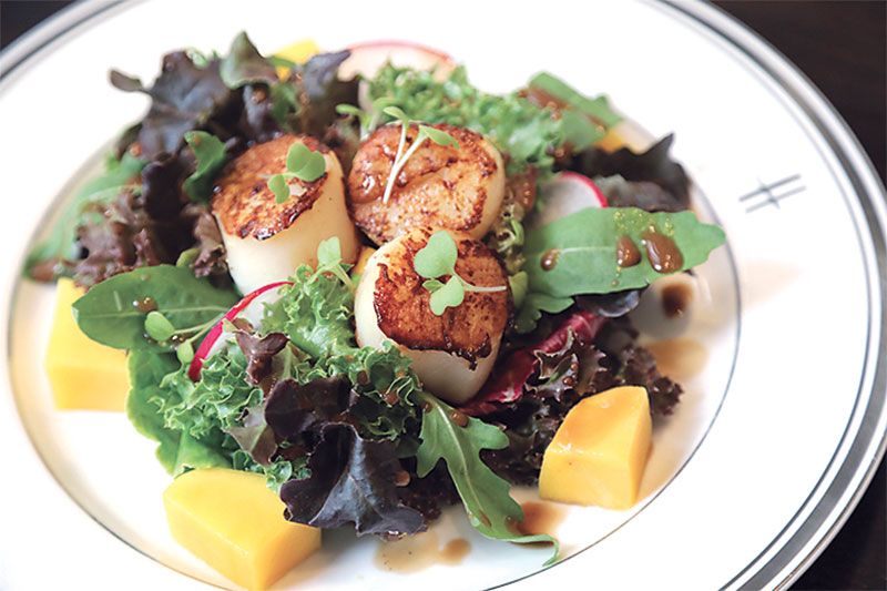 Diver Scallops _ Mango Salad