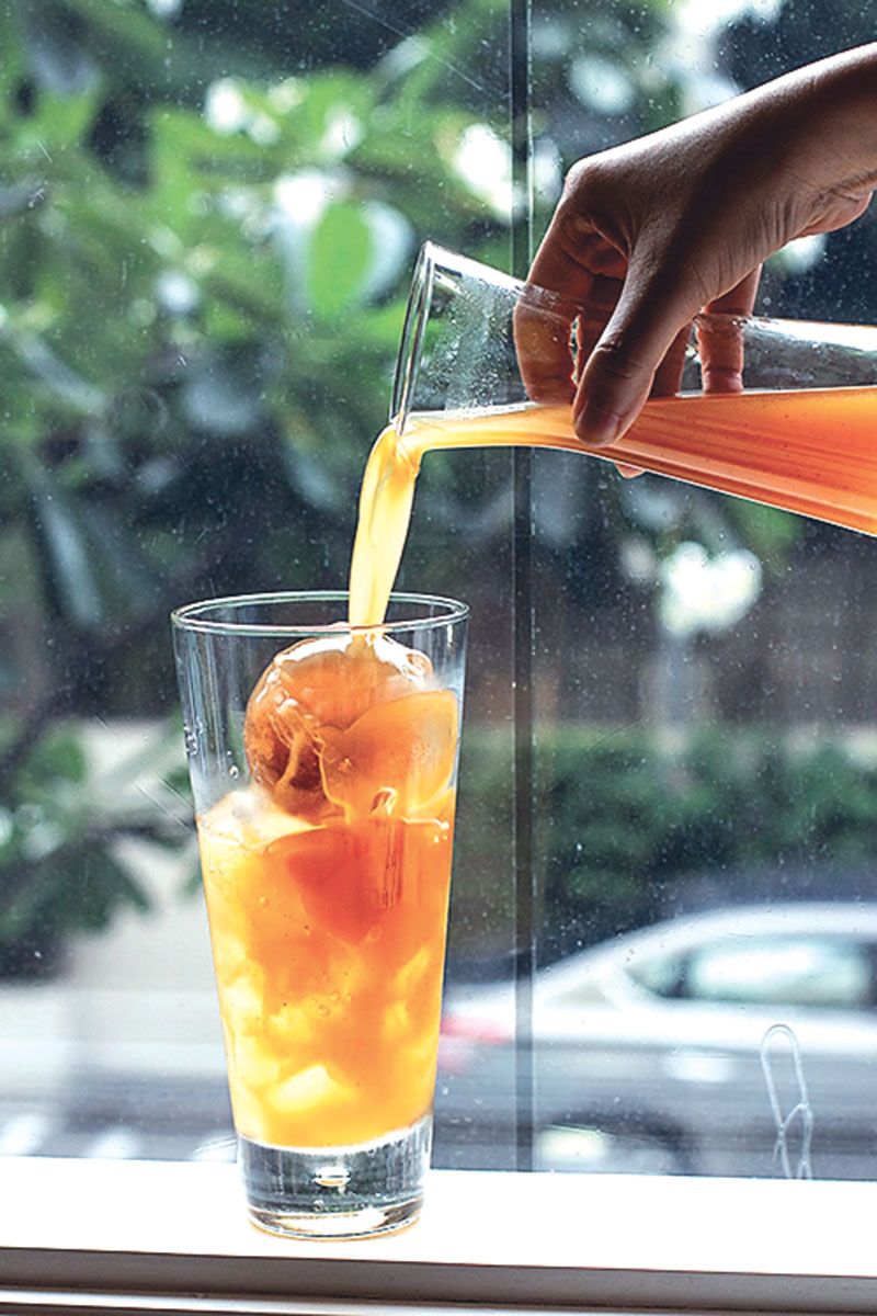 Peach Mango Fruit Tea

