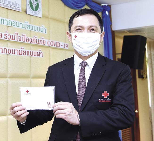 นพ.พิชิต ศิริวรรณ กับหน้ากากอนามัยแบบผ้า