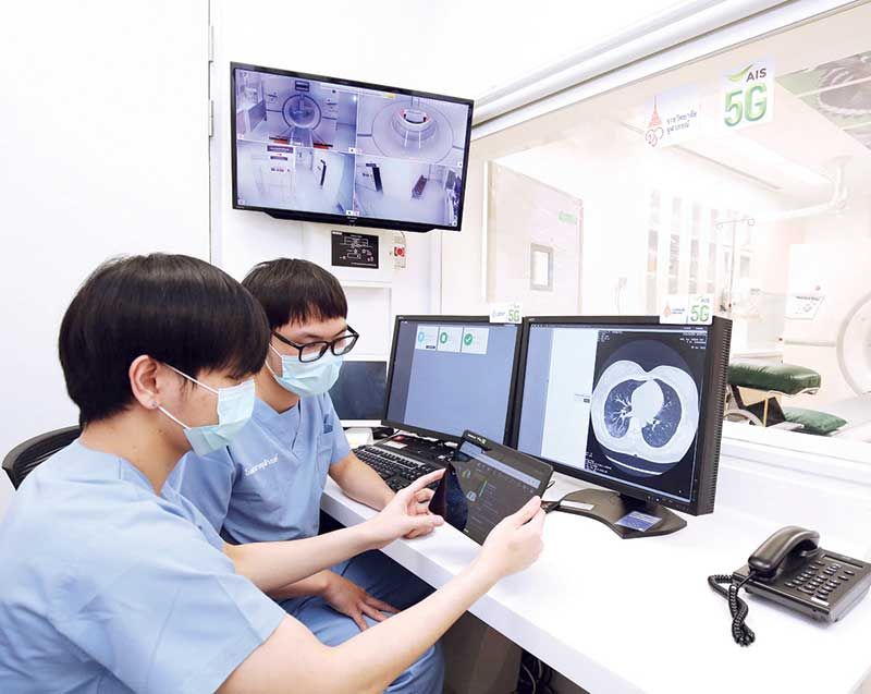 นำ 5G มาสนับสนุนการเรียนการสอนแบบ Smart
Class Room

