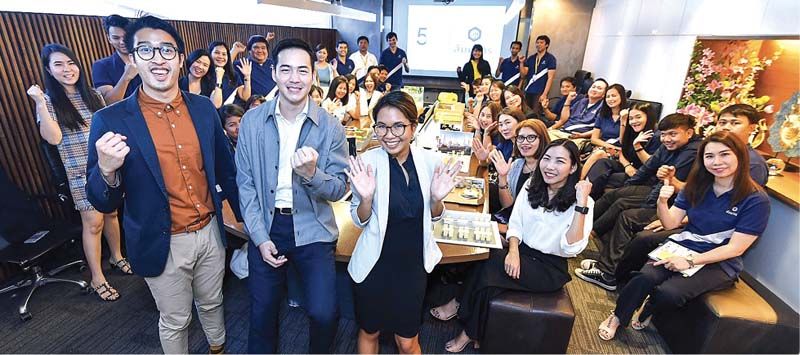 บรรยากาศการเทรนนิ่งพนักงาน ภายใต้แนวคิด “Design Thinking”