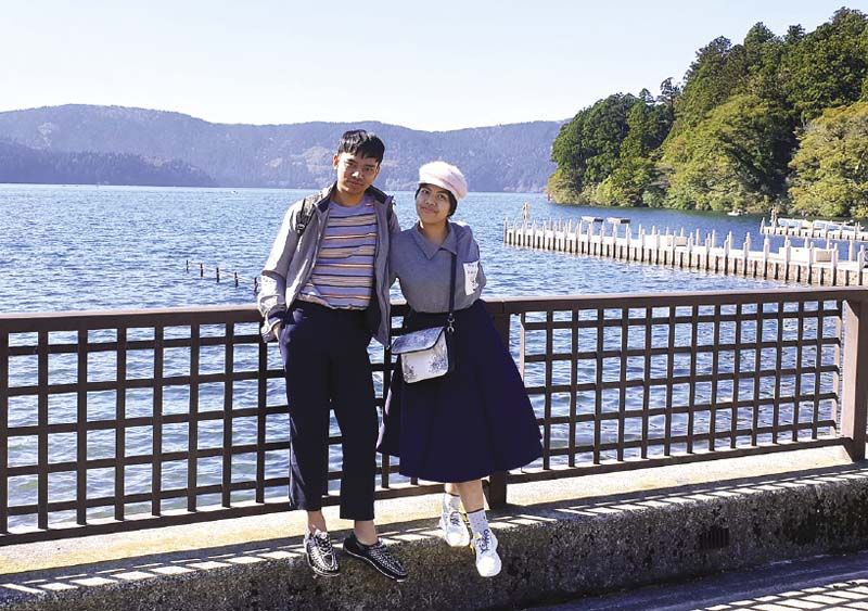 ริมทะเลสาบ Ashi