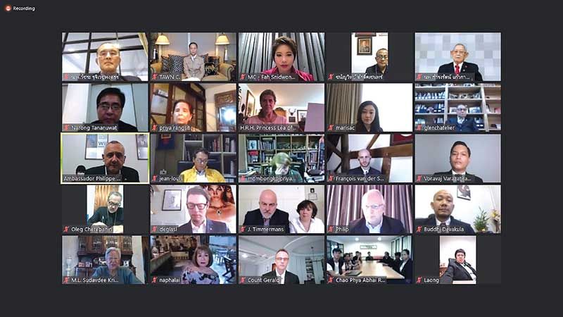 บุคคลสำคัญทั้งไทยและต่างประเทศให้เกียรติเข้าร่วมงาน