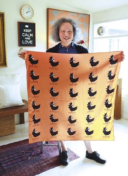 ผ้าพันคอ Silk Satin ขนาด 100x100 cm
