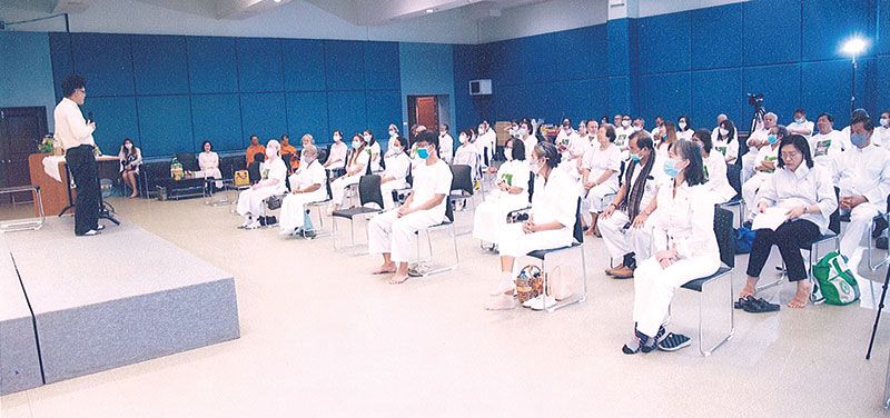 อ.อาณัติชัย เหลืองอมรชัย บรรยายธรรม เรื่อง 45 พรรษา ขององค์สมเด็จพระสัมมาสัมพุทธเจ้า สมัยพุทธกาล เพื่อเพิ่มศรัทธาให้กับนักศึกษา