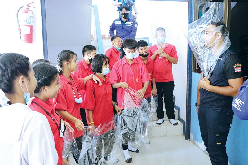 สาธิตการหนีไฟ

