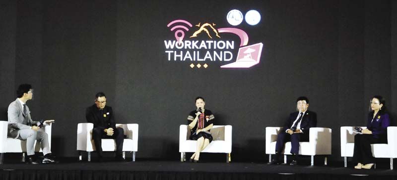 พูดคุยถึงโครงการ “Workation Thailand ทำงานเที่ยวได้ รวมใจช่วยชาติ”