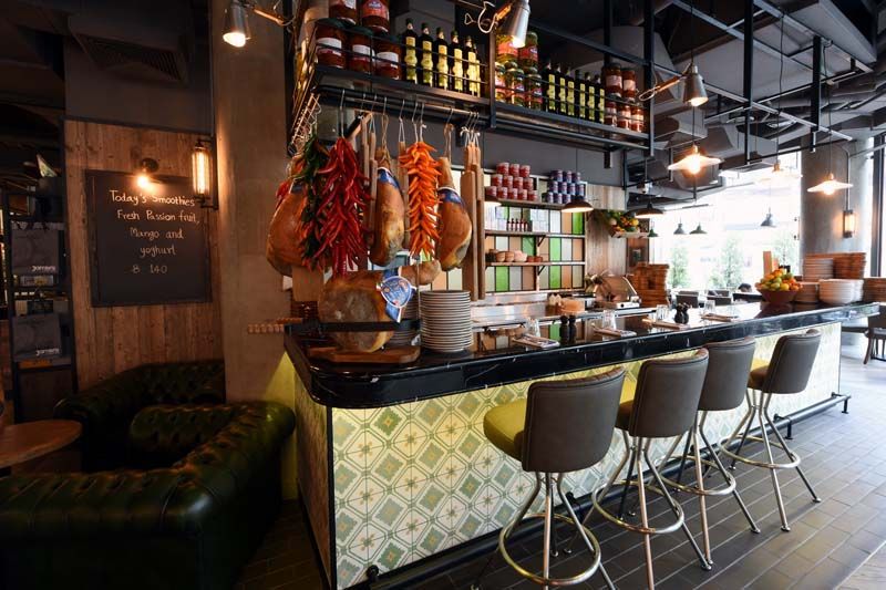 บรรยากาศในร้าน เจมี่ส์ อิตาเลียน ที่ชั้น G สยามดิสคัฟเวอรี่