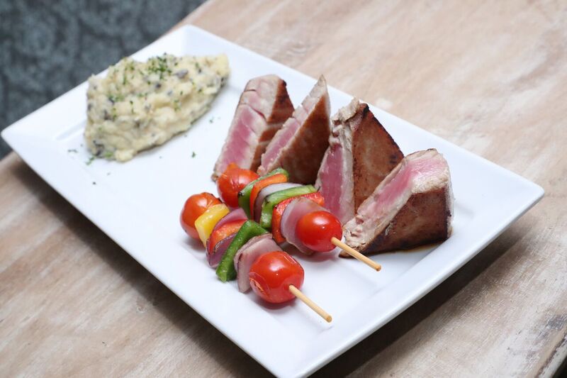 เมนูทูน่าสเต็ก