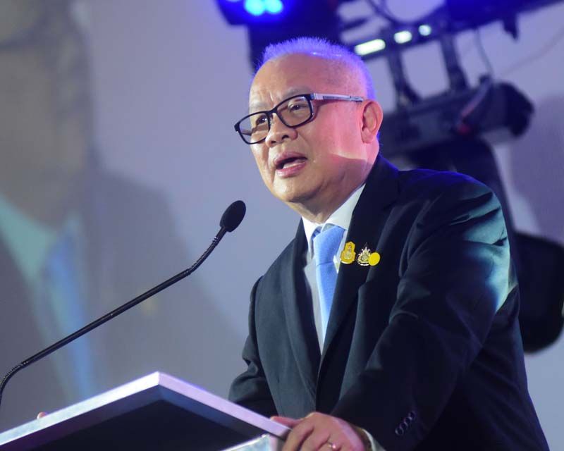 สุพัฒนพงษ์ พันธ์มีเชาว์ รองนายกรัฐมนตรี และ รมว.พลังงาน ปาฐกถาในหัวข้อ “พลิกโฉมเศรษฐกิจไทย ภายใต้โควิด-19”
