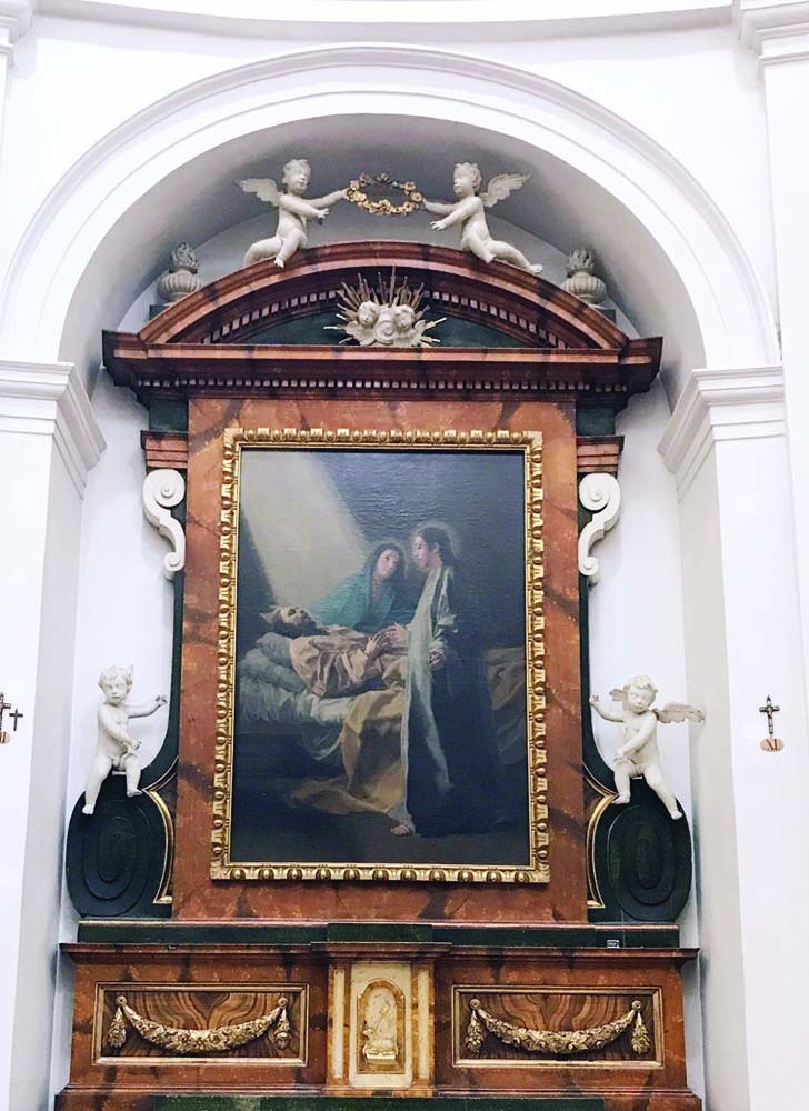 The Death of St.Joseph by Francisco de Goya
