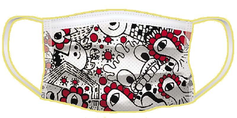 ชนะเลิศ ประเภทสามสีสร้างสรรค์ ผลงานของ Chen Hsin-Ni