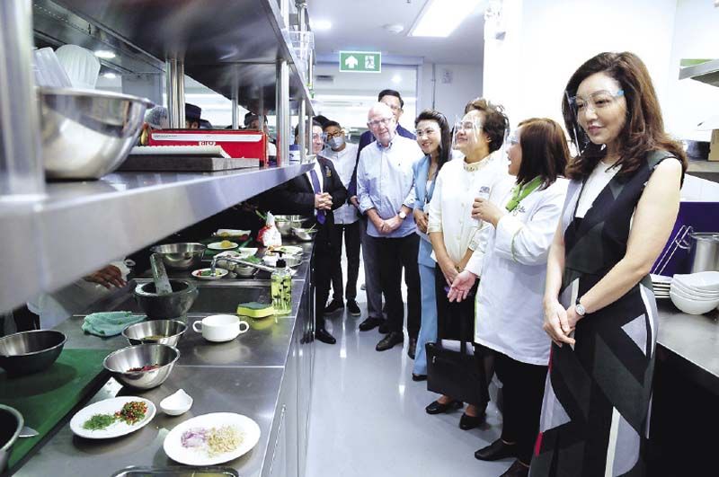 เยี่ยมชมบรรยากาศการเรียนการสอนของเยาวชนในโครงการสานฝัน ปั้นเชฟ