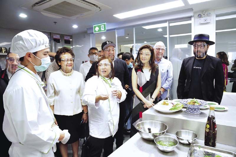 เยี่ยมชมบรรยากาศการเรียนการสอนของเยาวชนในโครงการสานฝัน ปั้นเชฟ