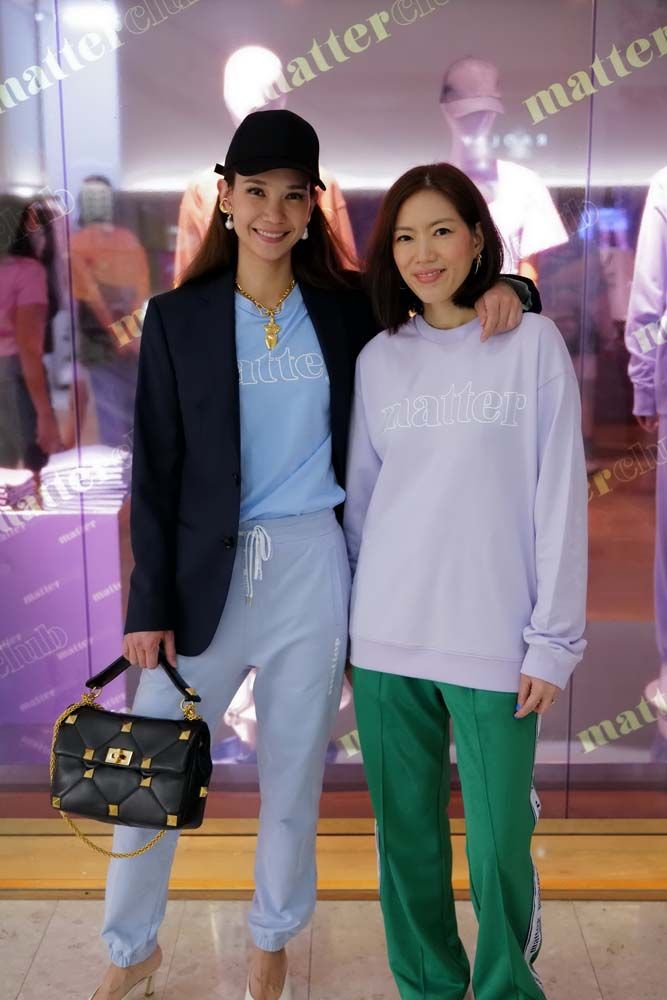 ออม-ดิษยา สรไกรกิติกูล Design Directorของแบรนด์ในเครือ ALIST, สา-รมรุจีย์ช่วยประสิทธิ์ Head of Design แบรนด์ Matter Makers