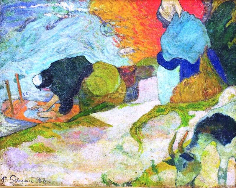 Washerwomen in Arles

