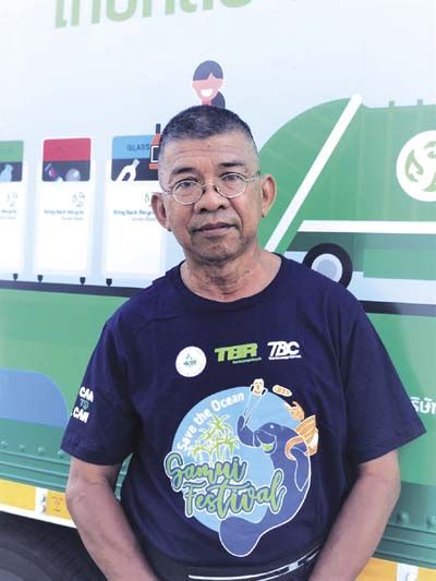 สมบัติ ทองสวัสดิ์ เลขานุการชุมชนปรกอรุณ