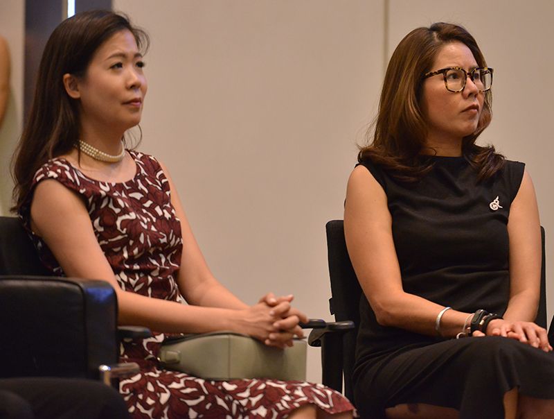 ผู้แทนองค์กรที่ให้การสนับสนุนให้เกียรติร่วมงาน