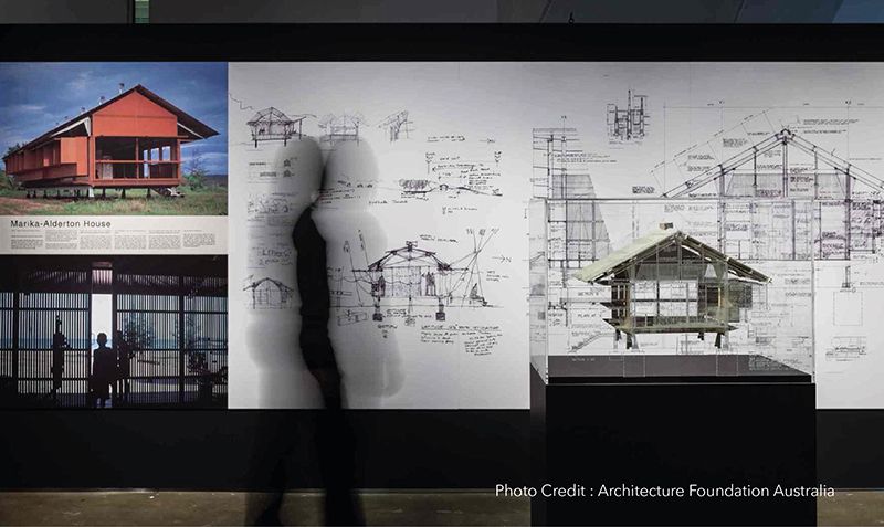 รูปแบบของนิทรรศการ ‘Architecture For Place’ - Glenn Murcutt Exhibition จัดแสดงมาแล้วหลายประเทศ

