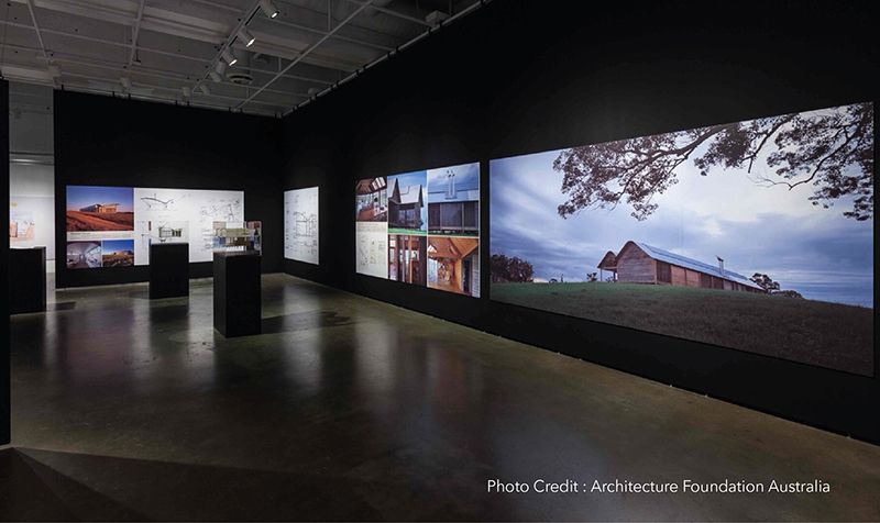 รูปแบบของนิทรรศการ ‘Architecture For Place’ - Glenn Murcutt Exhibition จัดแสดงมาแล้วหลายประเทศ


