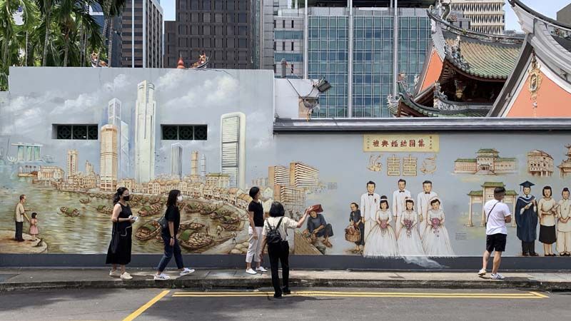 ศิลปะบนกำแพง “สมาคมฮกเกี้ยน” (HokkienHuayKuan)