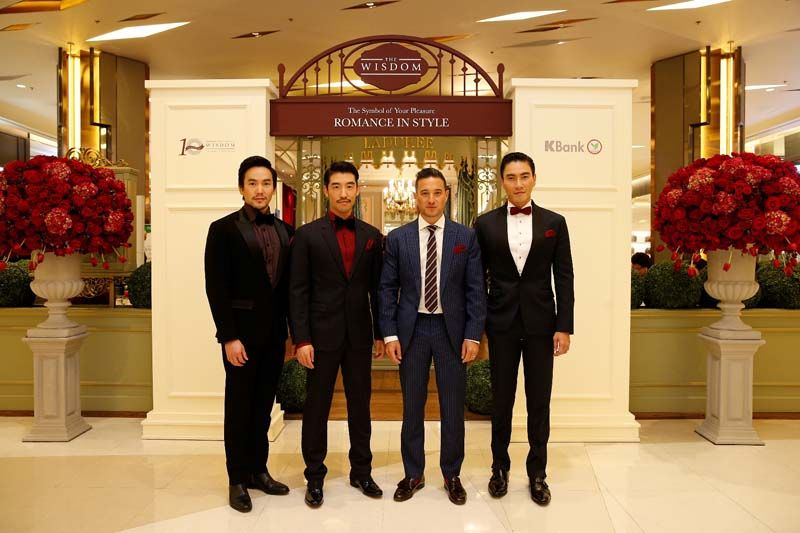 สี่หนุ่มในแบบ POEM ณัฐวุฒิ ตรีวิศวเวทย์, คณชัย เบญจรงคกุล, เจย์ สเปนเซอร์ และ มาวิน ทวีผล