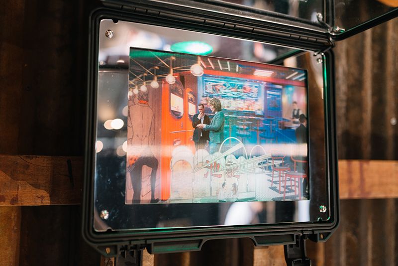 คอลลาจงานออกแบบร้านอาหาร โดย Unite Unit
