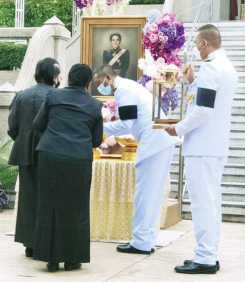 วาณี ชุณหะวัณ บุตรสาวผู้วายชนม์ ร่วมไว้อาลัยคุณแม่เป็นครั้งสุดท้าย