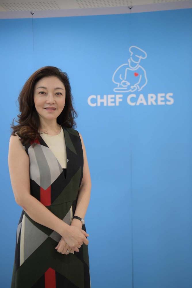 มาริษา เจียรวนนท์ ประธานมูลนิธิเชฟแคร์ส