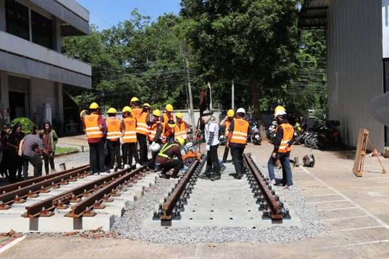 ร่วมมือทางด้านระบบราง เพื่อให้เกิดประสิทธิภาพในระบบขนส่งทางรางและความปลอดภัยในการบริการเดินรถไฟ