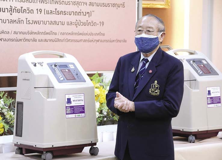 ดร.สุเมธ ตันติเวชกุล กก.และเลขาธิการมูลนิธิชัยพัฒนา