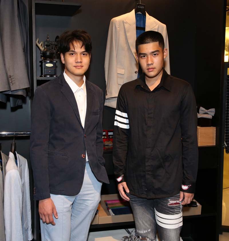 ม.ล.อธิฉัตร ฉัตรชัย และ กิตติทัช ไกรฤกษ์