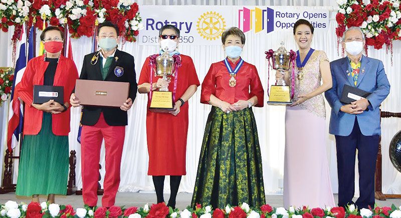 รางวัลการบริจาค มูลนิธิโรตารี