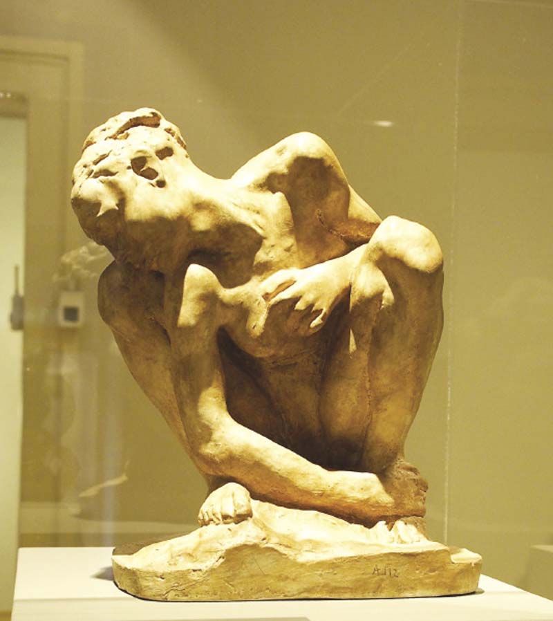 Crouching Woman by Rodin