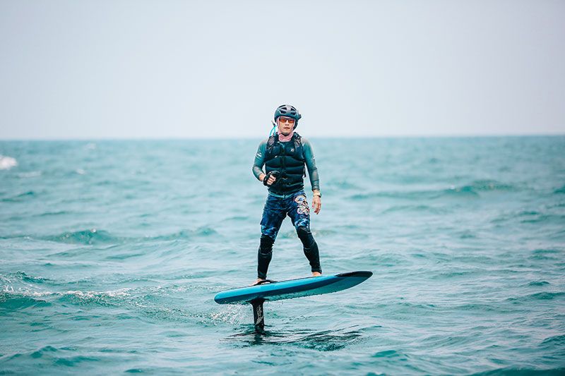 ณัฐภัทร สหวัฒน์ The Champion of Lift Foils Thailand Challenge 2021
