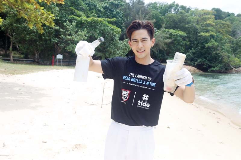 ร่วมกันเก็บขยะทะเล ดูแลสิ่งแวดล้อม