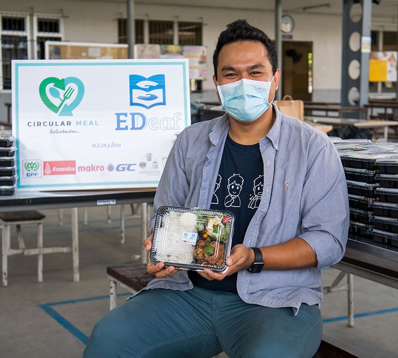 ยุทธกฤต เฉลิมไทย ผู้ก่อตั้งโครงการ EDeaf