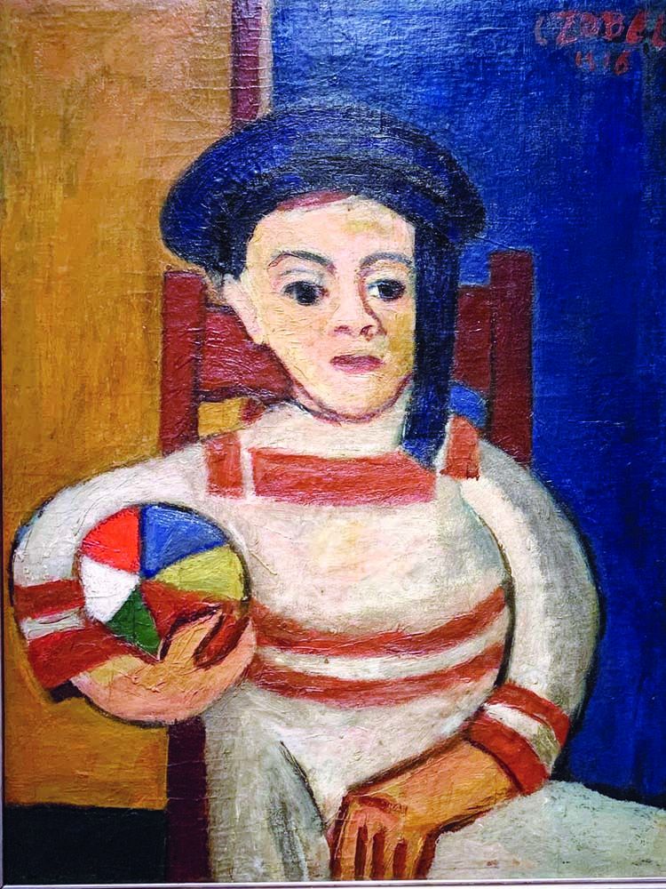 Boy with Ball 1916

