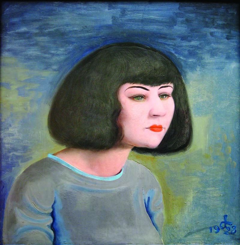 Portrait of Frau Martha Dix 1 (1928)

