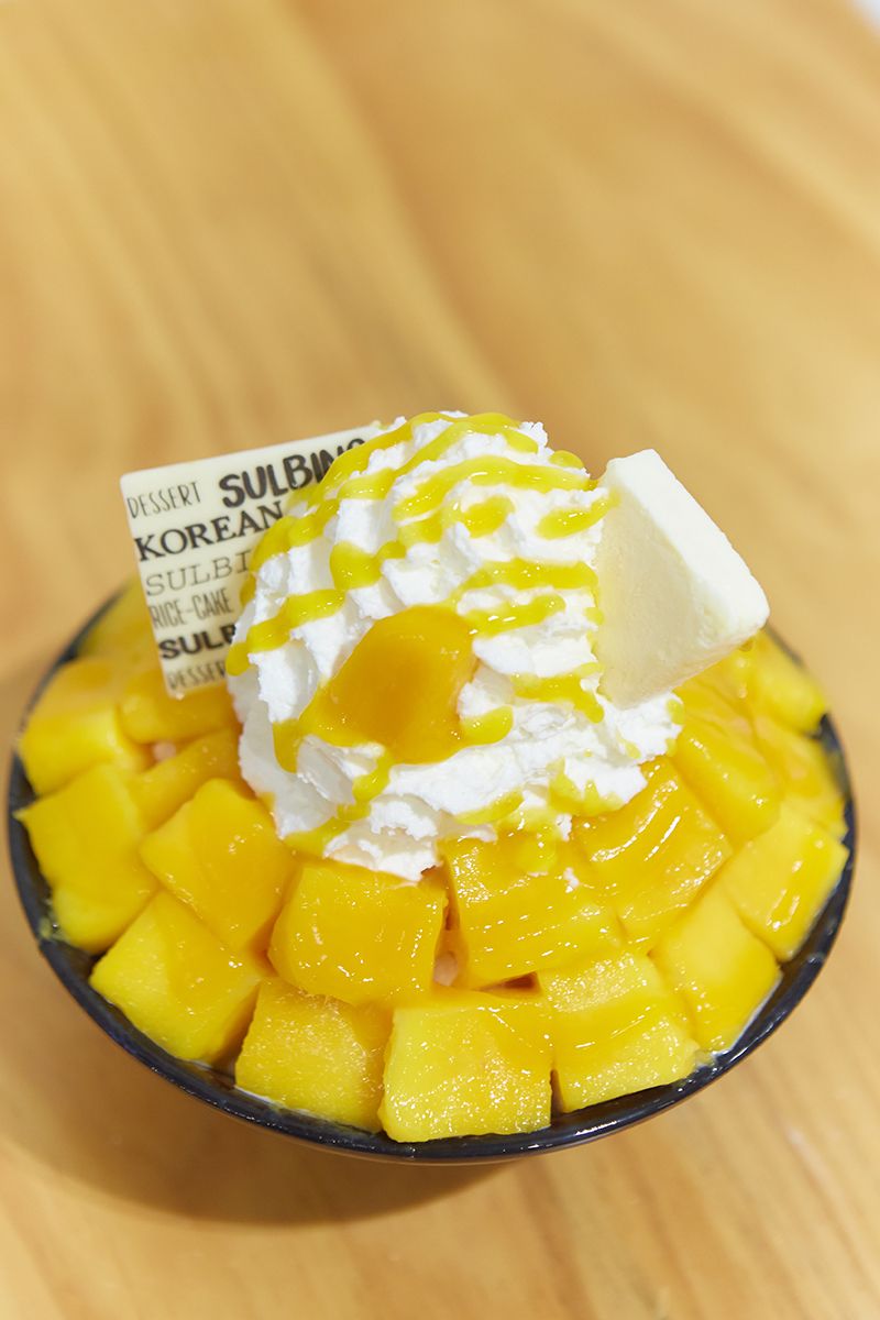 บิงซูมะม่วงชีส ร้าน Sulbing 