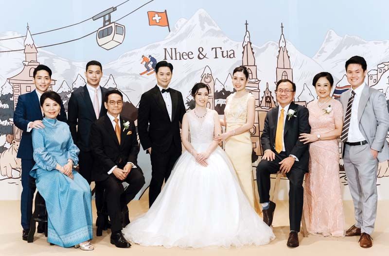 วันแห่งความสุขของสองครอบครัว

