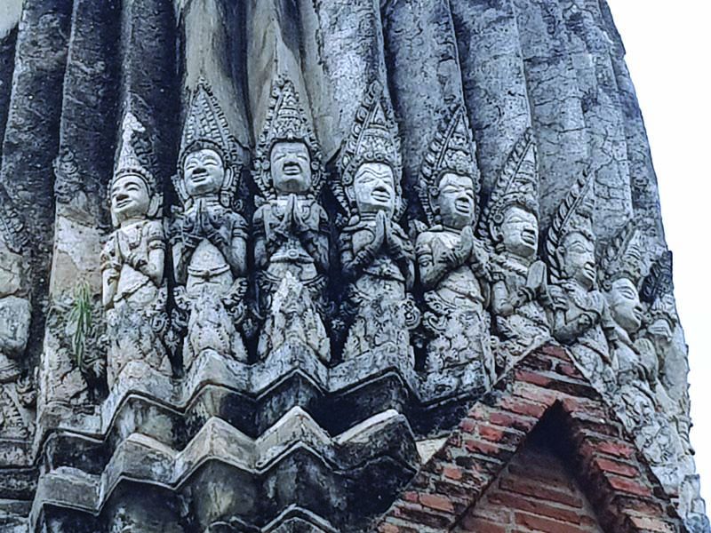 ศิลปกรรมปูนปั้นที่เหลืออยู่