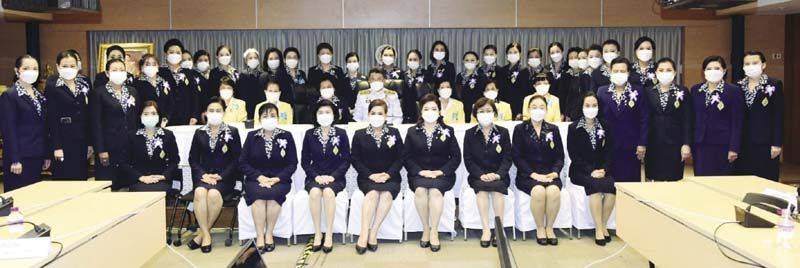 ปลัดกระทรวงมหาดไทย เป็นประธานประชุมประธานแม่บ้านมหาดไทยทุกจังหวัด พร้อมกันทั้งประเทศ ร่วมกับคณะ กก.มูลนิธิร่วมจิตต์น้อมเกล้าฯ เพื่อเยาวชนฯ